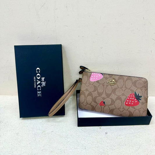 Cross-border European And American 2025 New Classic Letter Long Color Matching Wallet Fashion Style Go Out All-match Clutch Trendy