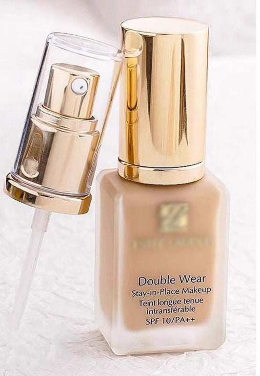 Dw Estee Lauder Holding Makeup Foundation Pump Head Original Special Vacuum Pressing Duckbill Sprinkler Counter 30ml Dress