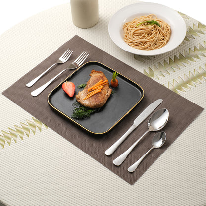 Cutlery Set Cross-border Amazon 1010 Stainless Steel Tableware Suit 5 Main Parts 30 Piece Set Knife, Fork And Spoon Suit