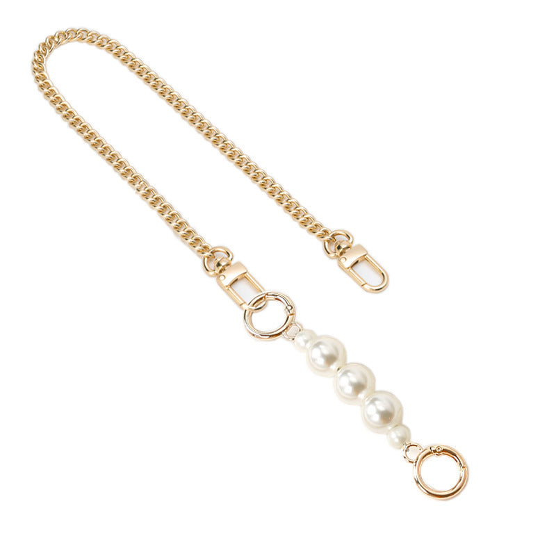 Hengjiang Accessories Suitable For Kouchi Mahjong Bag Chain Accessories Pearl Extension Chain Bag With Underarm Bag Decorative Chain