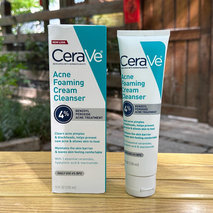 Cross-border Shile Anti-acne Cleanser Deep Anti-acne 4% Benzoyl Peroxide Deep Cleanser 150ml