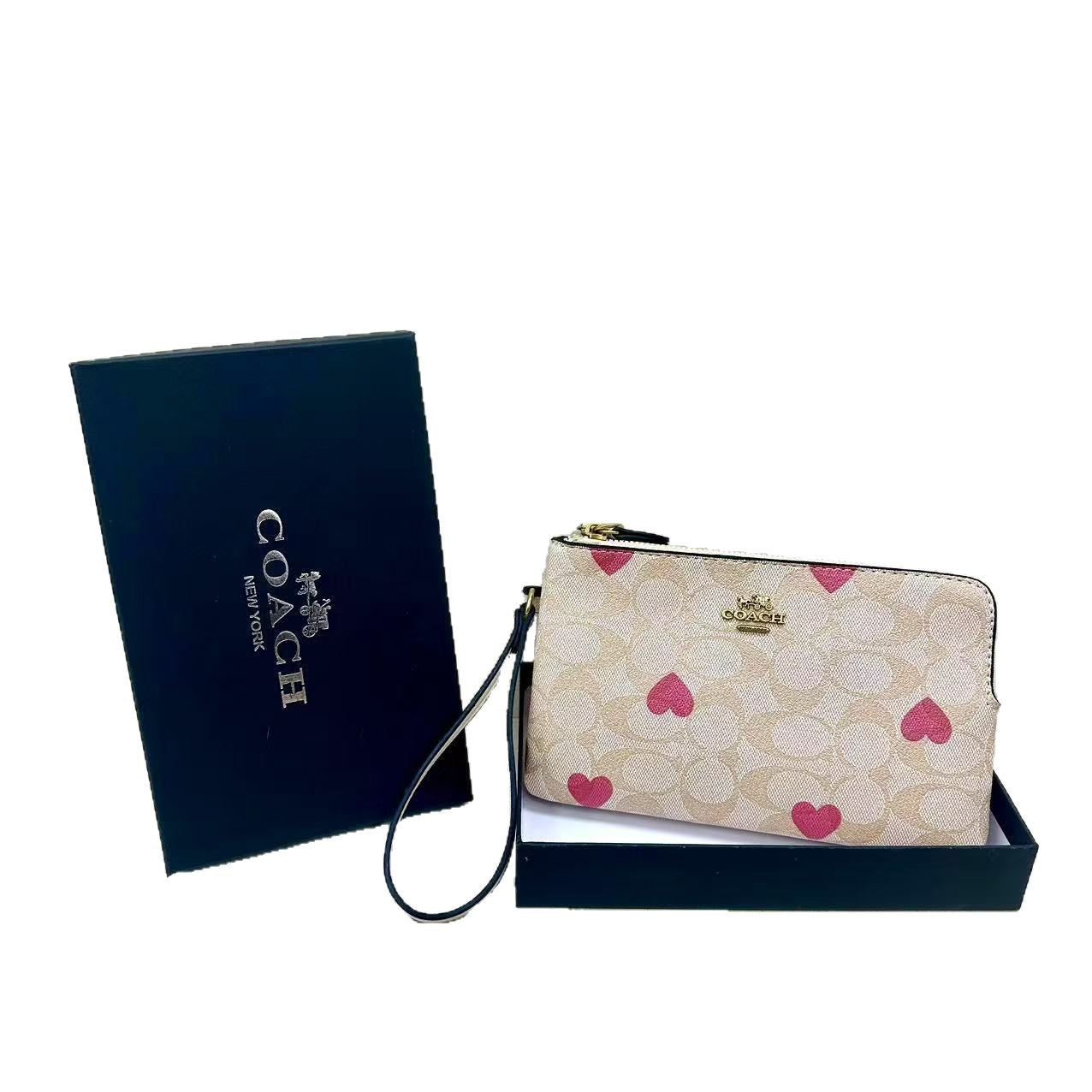 Cross-border European And American 2025 New Classic Letter Long Color Matching Wallet Fashion Style Go Out All-match Clutch Trendy