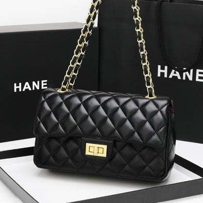 Small Fragrant Lingge Chain Bag 2022 New Large Bag Celebrity Temperament Single Shoulder Messenger Bag Large Capacity Foreign Style Portable