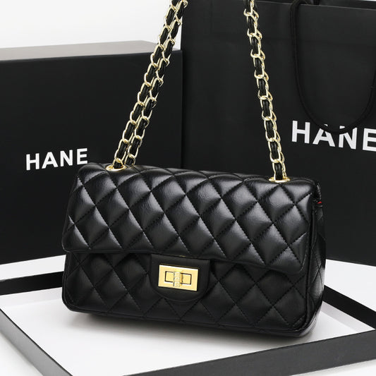 Small Fragrant Lingge Chain Bag 2022 New Large Bag Celebrity Temperament Single Shoulder Messenger Bag Large Capacity Foreign Style Portable